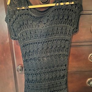 Chico’s crochet top size 2.